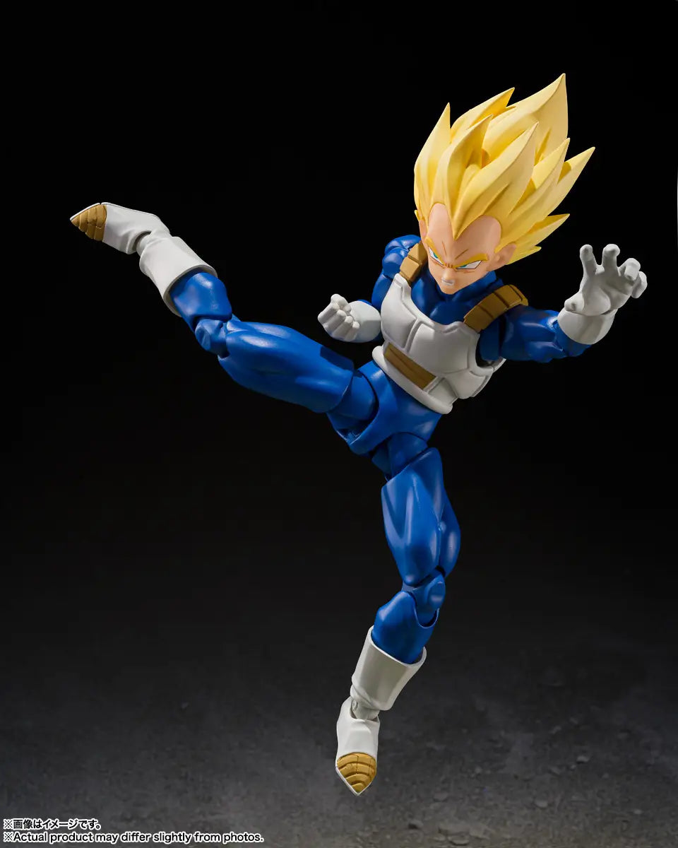 S.H. Figuarts Dragon Ball Z Super Saiyan Vegeta (Dangerous Pride) Action Figure