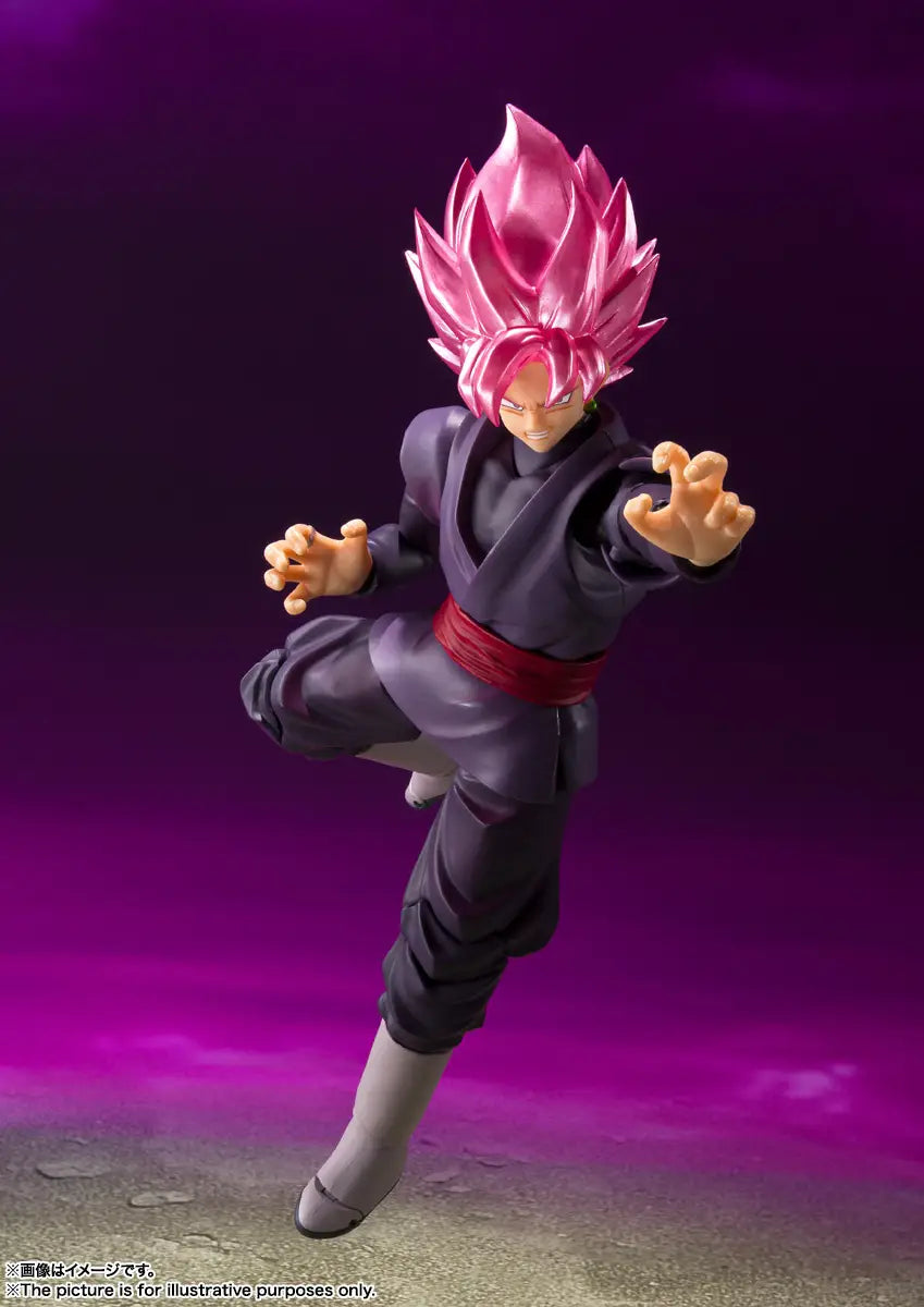 S.H. Figuarts Dragon Ball Super Saiyan Rose Goku Black (Reissue) Action Figure