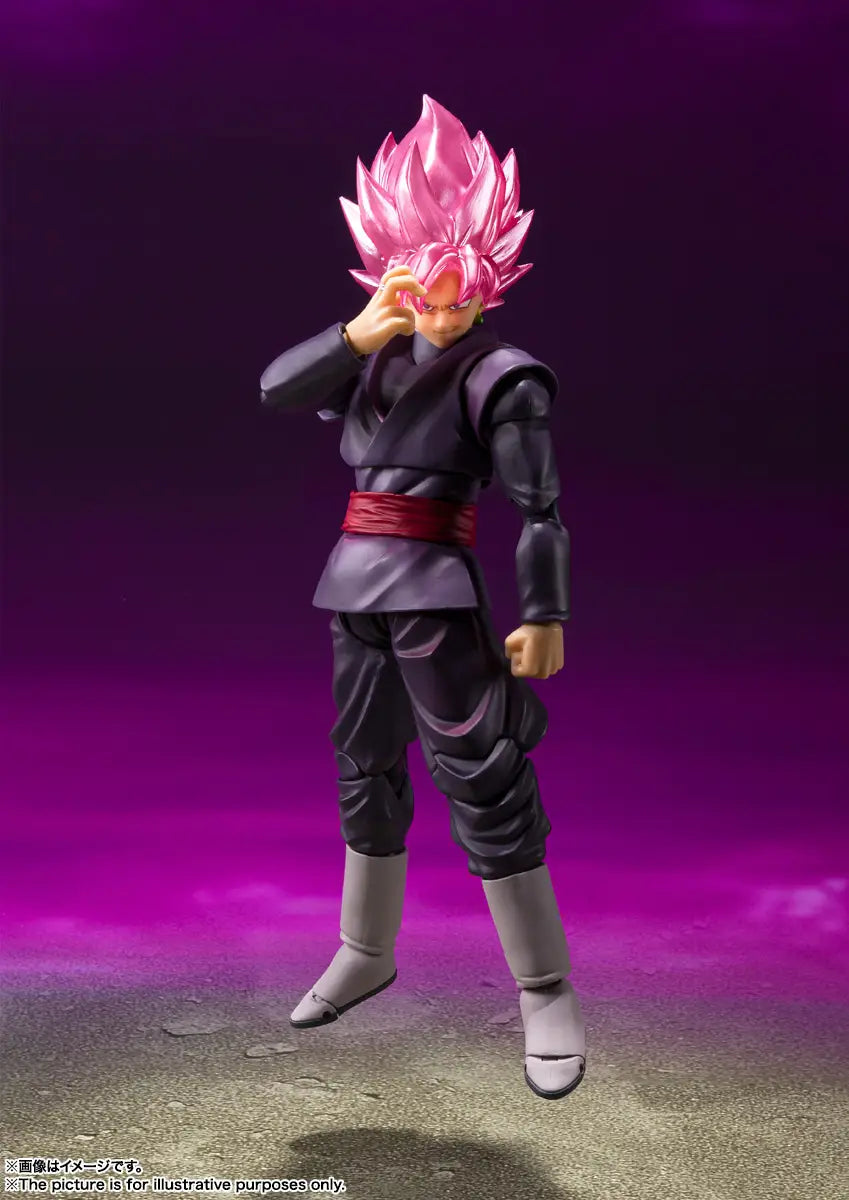 S.H. Figuarts Dragon Ball Super Saiyan Rose Goku Black (Reissue) Action Figure
