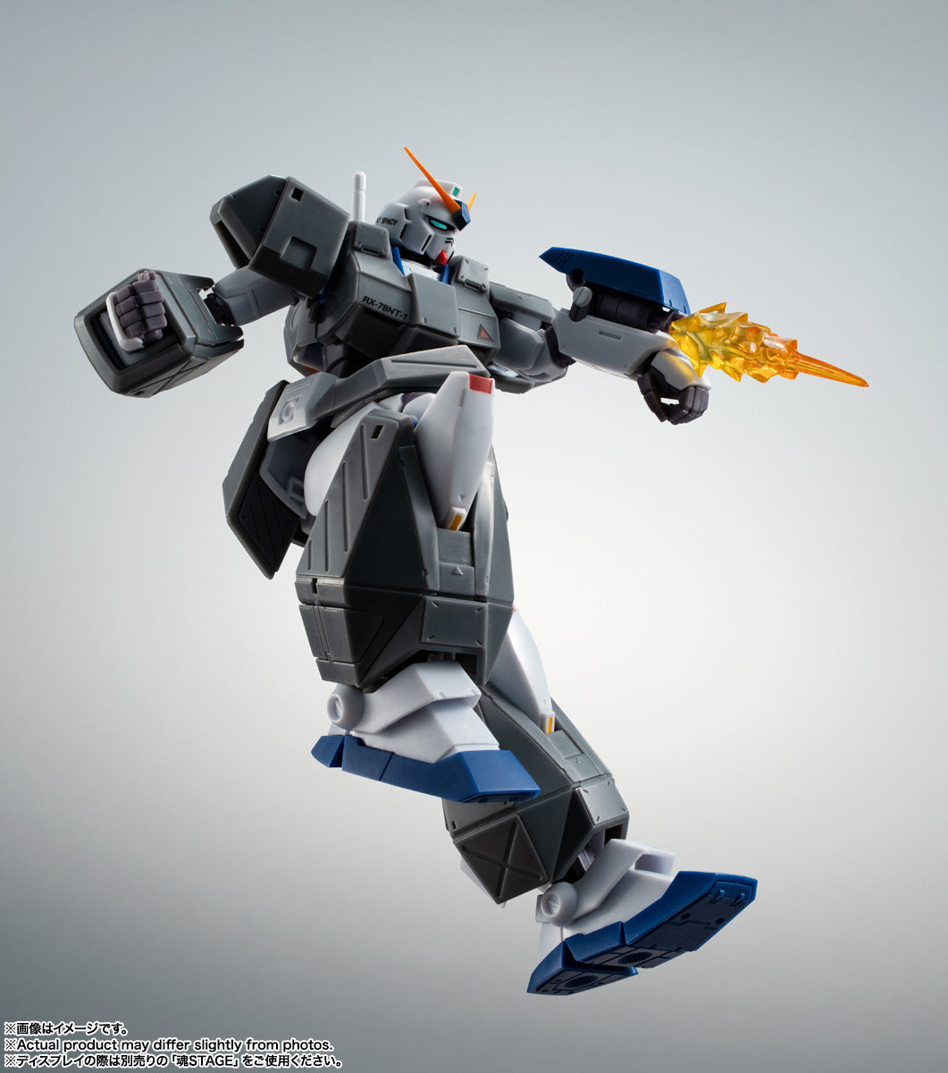 Bandai Robot Spirits Damashii #R-337 0080: War in Pocket RX-78NT-1 Gundam NT-1 (Full Armor Equjpment Ver.) A.N.I.M.E. Action Figure