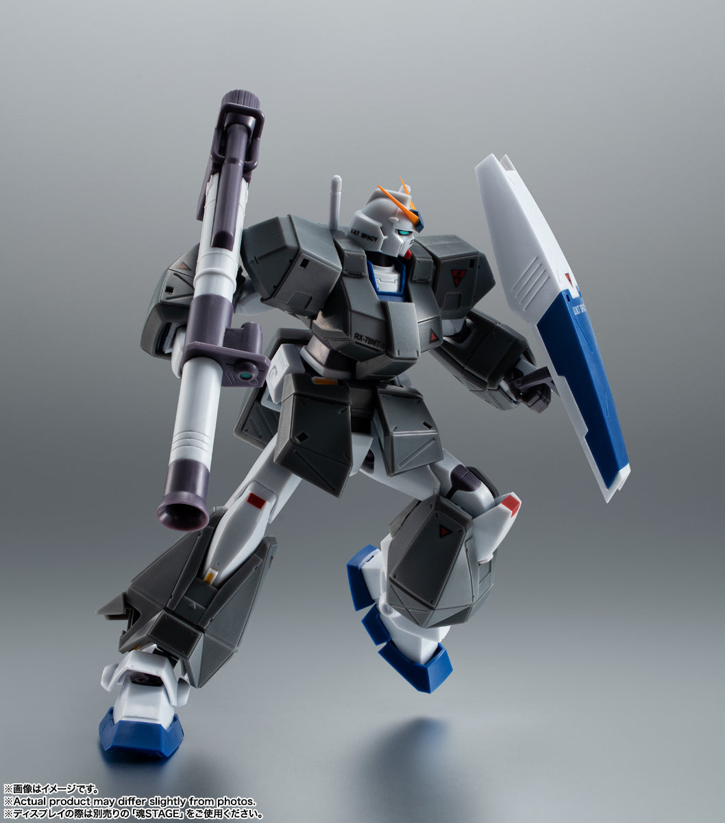 Bandai Robot Spirits Damashii #R-337 0080: War in Pocket RX-78NT-1 Gundam NT-1 (Full Armor Equjpment Ver.) A.N.I.M.E. Action Figure