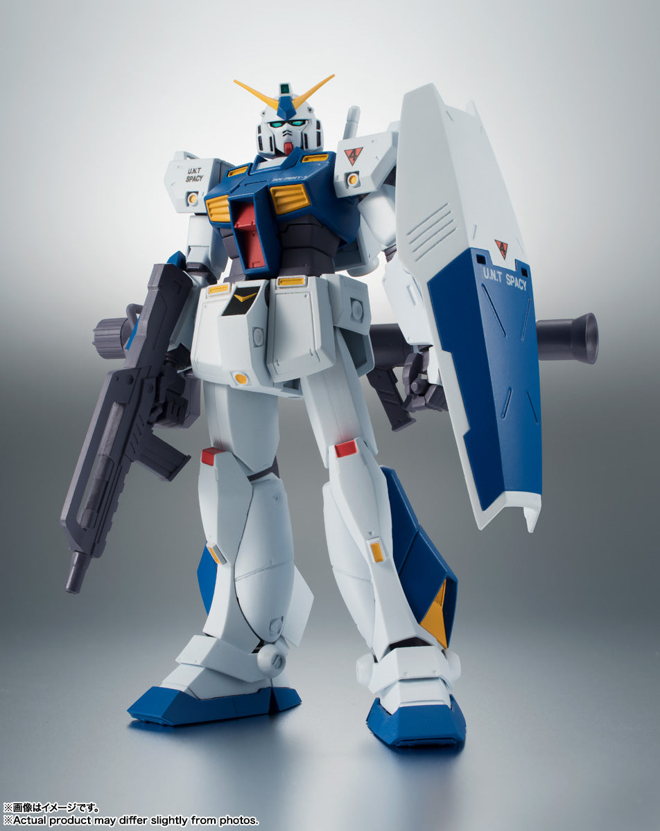Bandai Robot Spirits Damashii #R-337 0080: War in Pocket RX-78NT-1 Gundam NT-1 (Full Armor Equjpment Ver.) A.N.I.M.E. Action Figure