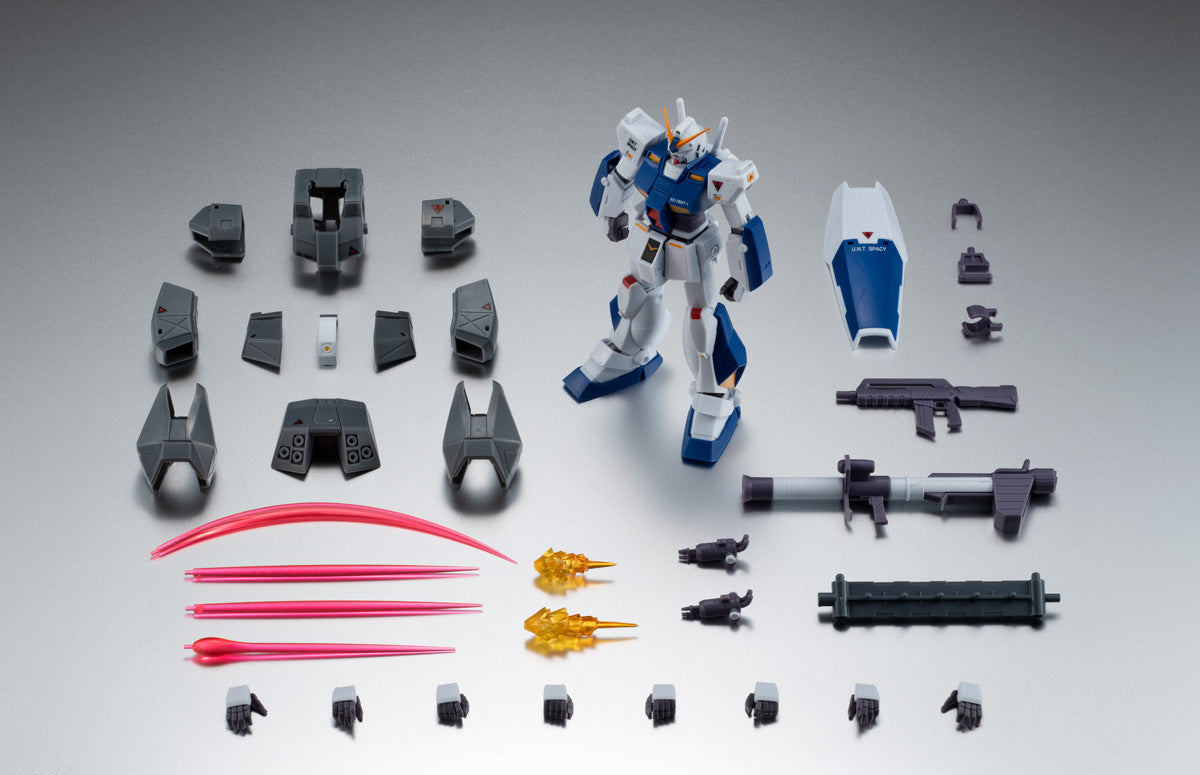 Bandai Robot Spirits Damashii #R-337 0080: War in Pocket RX-78NT-1 Gundam NT-1 (Full Armor Equjpment Ver.) A.N.I.M.E. Action Figure