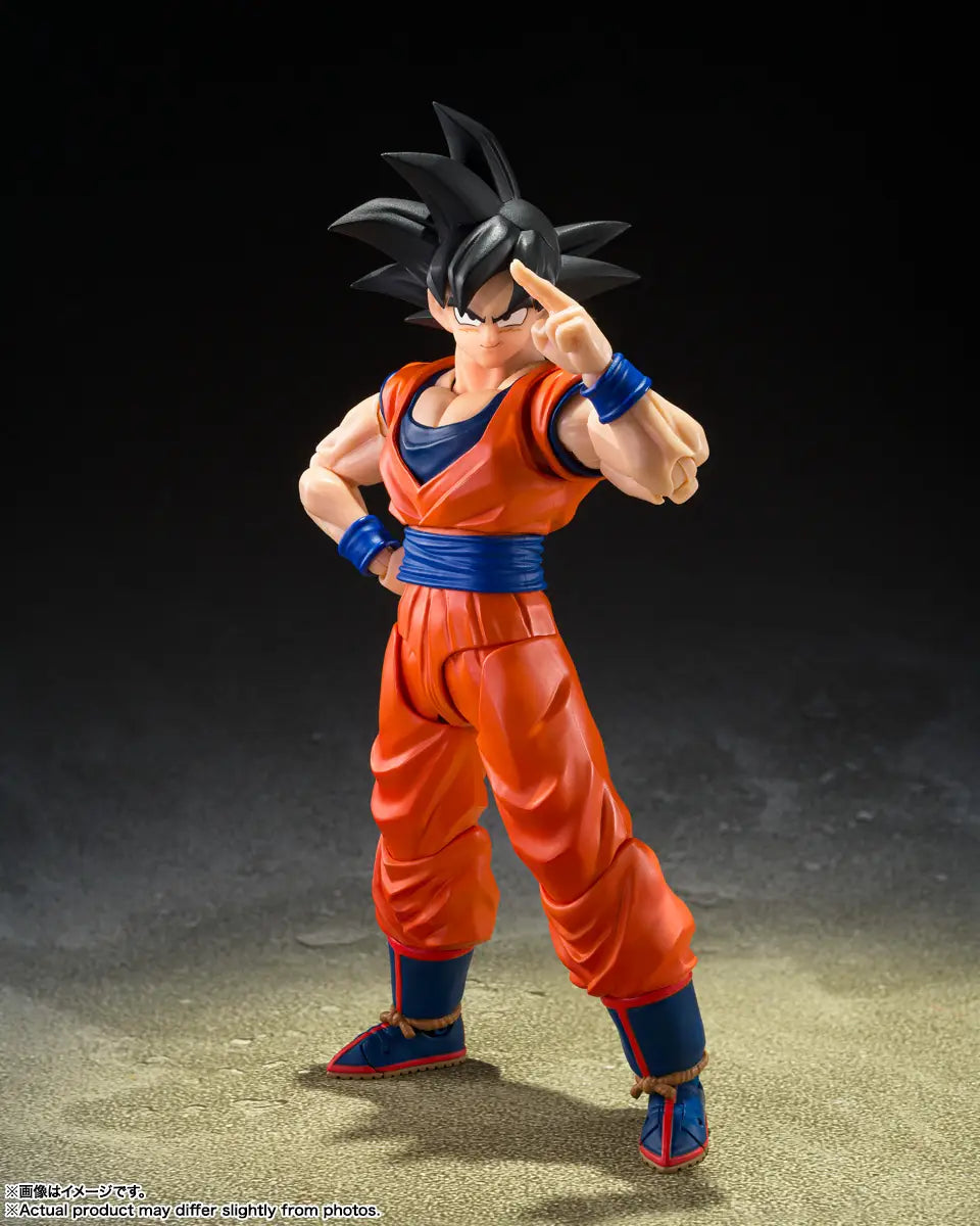 S.H. Figuarts Dragon Ball Z Son Goku (Kind-hearted Saiyan) Action Figure