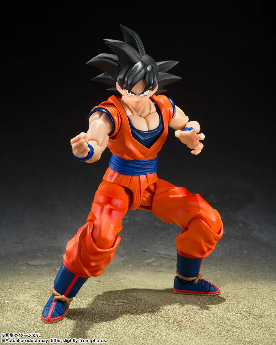S.H. Figuarts Dragon Ball Z Son Goku (Kind-hearted Saiyan) Action Figure