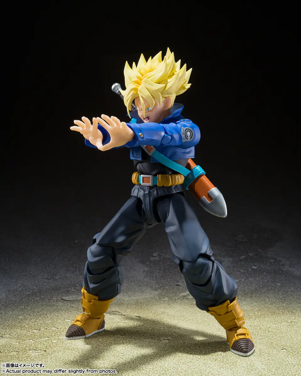 S.H. Figuarts Dragon Ball Z Super Saiyan Trunks -The Boy From The Future- (Reissue) Action Figure