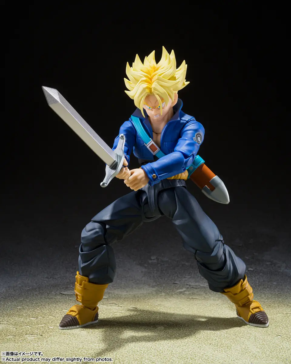 S.H. Figuarts Dragon Ball Z Super Saiyan Trunks -The Boy From The Future- (Reissue) Action Figure