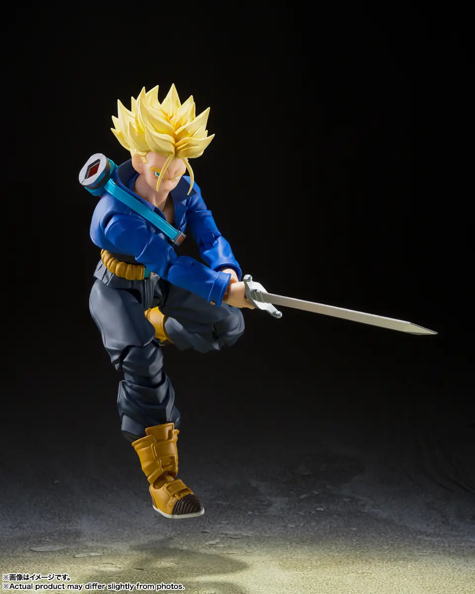 S.H. Figuarts Dragon Ball Z Super Saiyan Trunks -The Boy From The Future- (Reissue) Action Figure