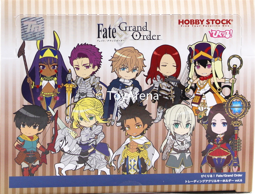 Hobby Stock Fate/Grand Order Trading Acrylic Keychain Vol. 6 Box Set of 10