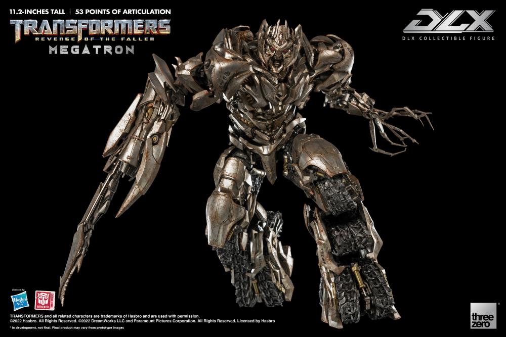 ThreeZero Transformers Revenge of the Fallen Megatron DLX Action Figure
