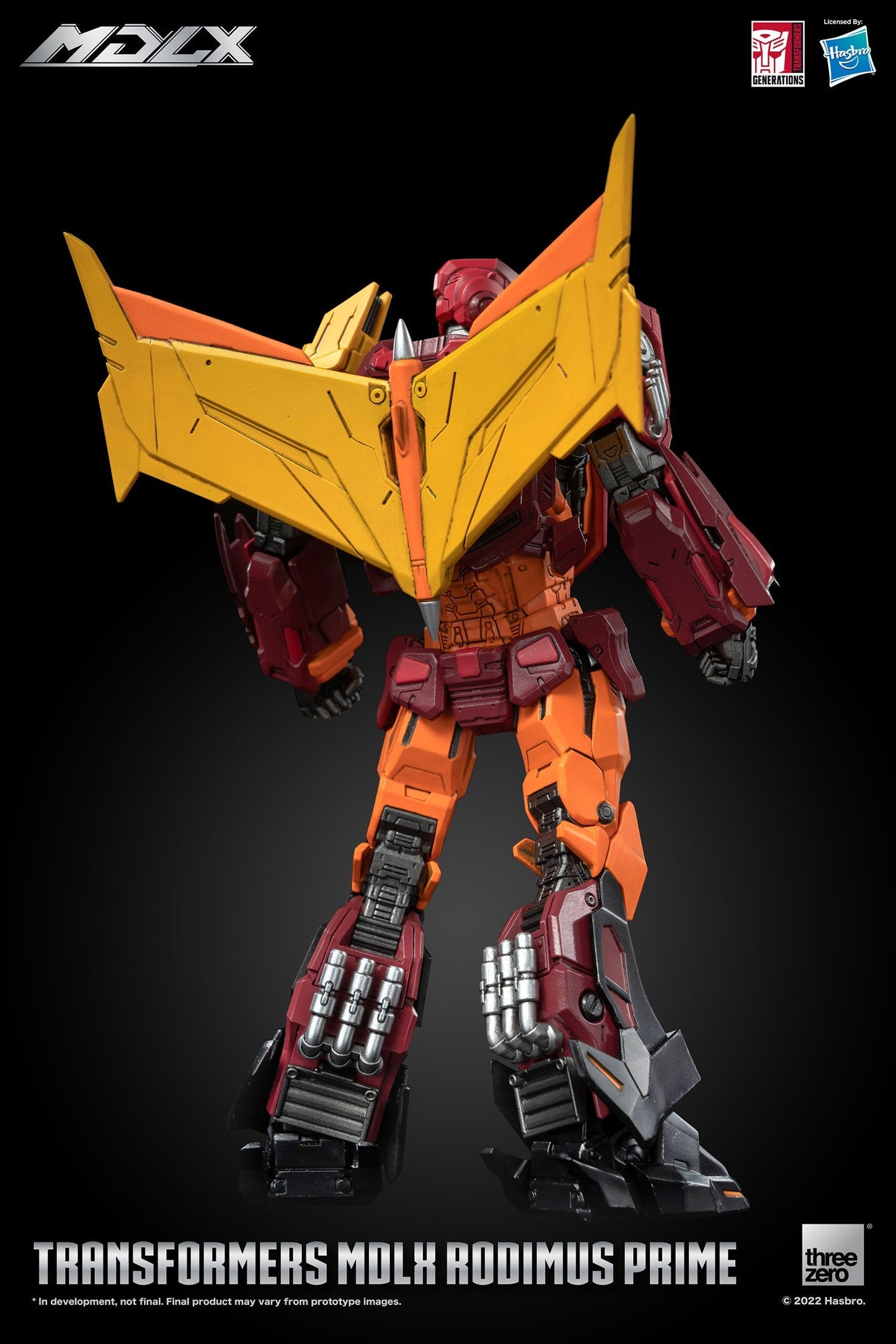 ThreeZero Transformers Rodimus Prime MDLX Scale Figure