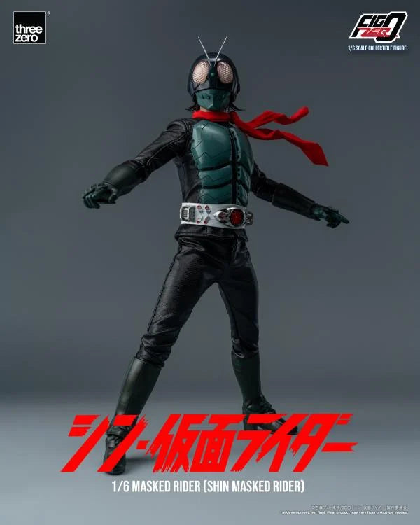 ThreeZero FigZero 1/6 Shin Kamen Rider Masked Rider Scale Figure
