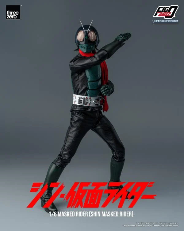 ThreeZero FigZero 1/6 Shin Kamen Rider Masked Rider Scale Figure