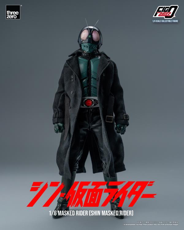 ThreeZero FigZero 1/6 Shin Kamen Rider Masked Rider Scale Figure