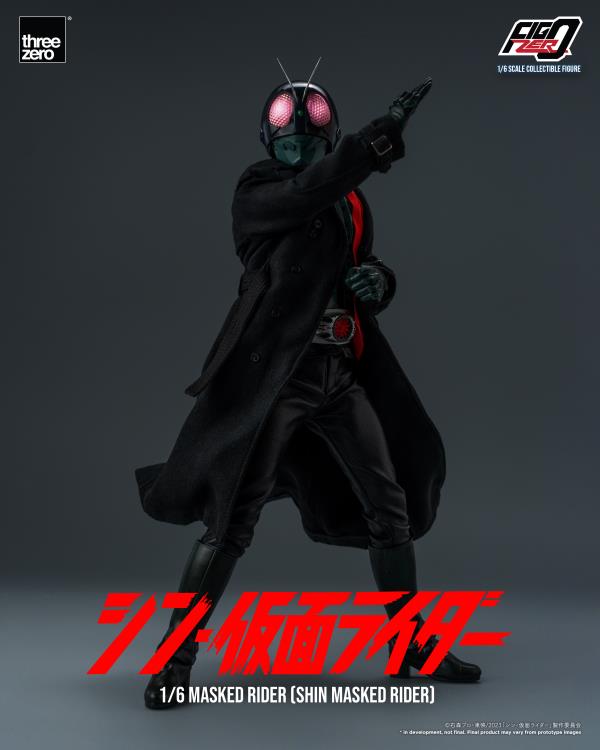 ThreeZero FigZero 1/6 Shin Kamen Rider Masked Rider Scale Figure