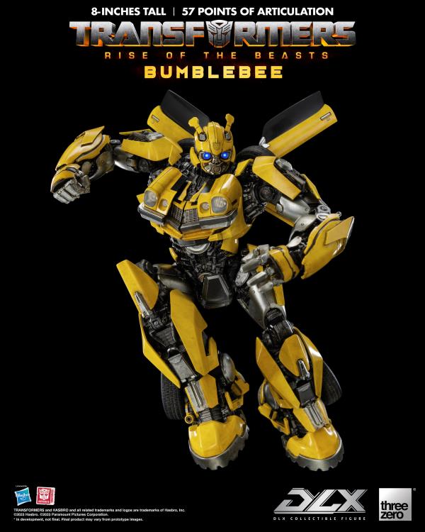ThreeZero Transformers: Rise of the Beasts Bumblebee DLX Action Figure
