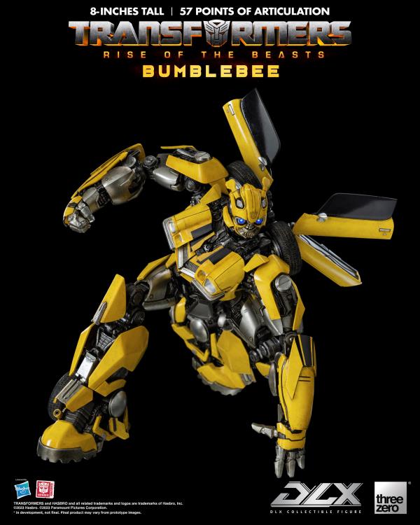 ThreeZero Transformers: Rise of the Beasts Bumblebee DLX Action Figure