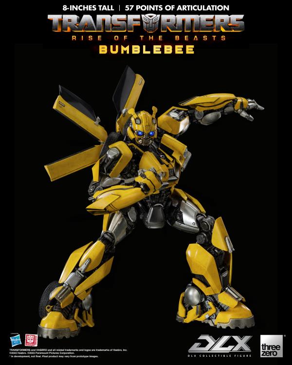 ThreeZero Transformers: Rise of the Beasts Bumblebee DLX Action Figure