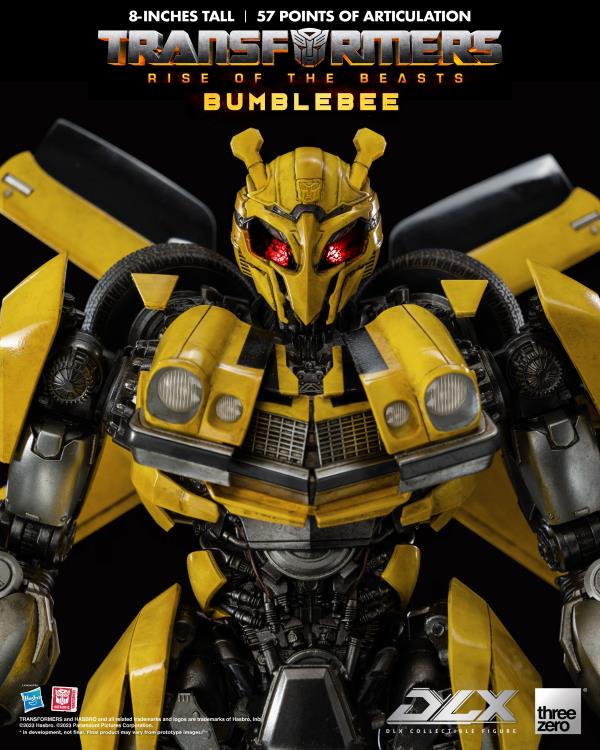 ThreeZero Transformers: Rise of the Beasts Bumblebee DLX Action Figure