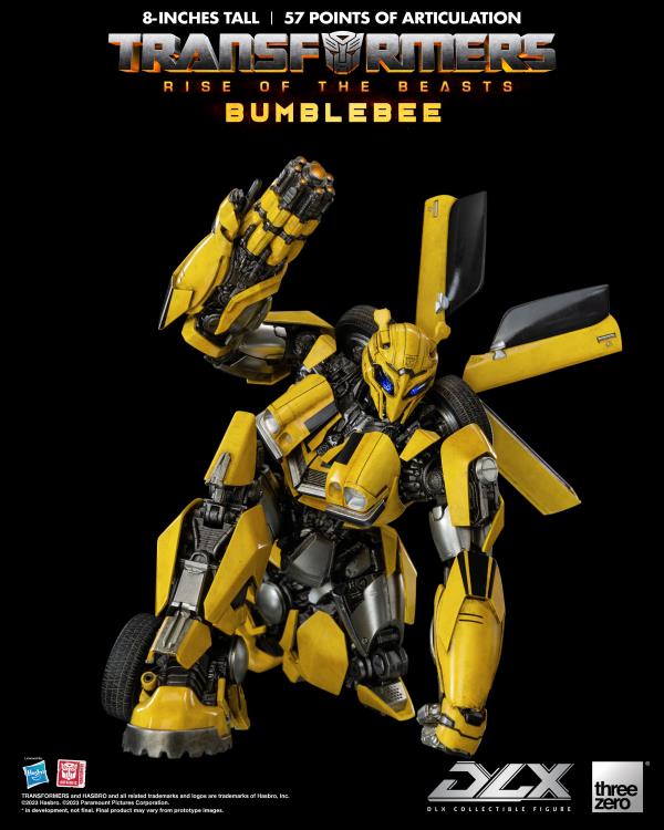 ThreeZero Transformers: Rise of the Beasts Bumblebee DLX Action Figure