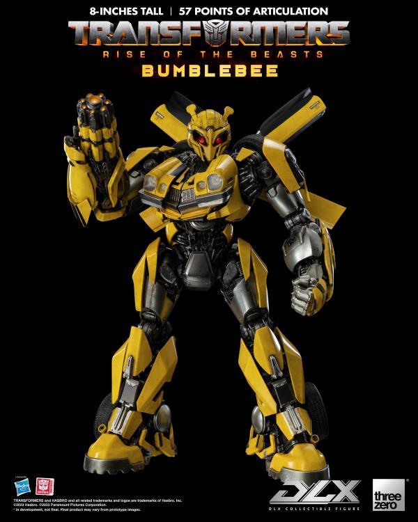 ThreeZero Transformers: Rise of the Beasts Bumblebee DLX Action Figure