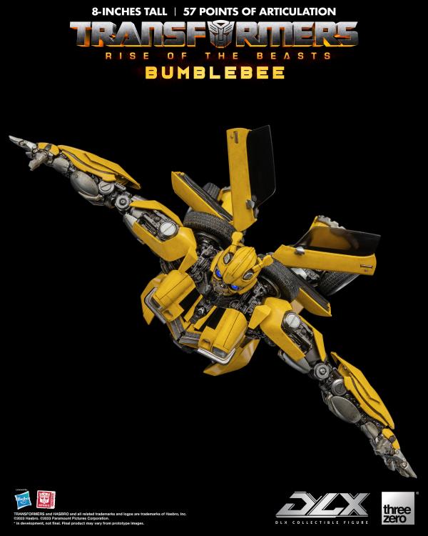 ThreeZero Transformers: Rise of the Beasts Bumblebee DLX Action Figure