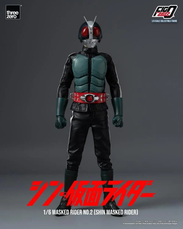 ThreeZero FigZero 1/6 Shin Kamen Rider Masked Rider No. 2 Scale Figure