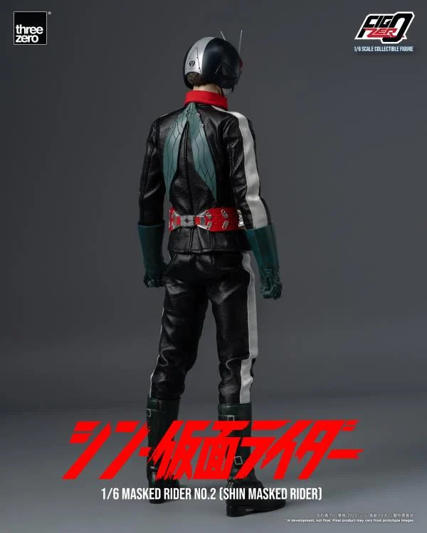 ThreeZero FigZero 1/6 Shin Kamen Rider Masked Rider No. 2 Scale Figure