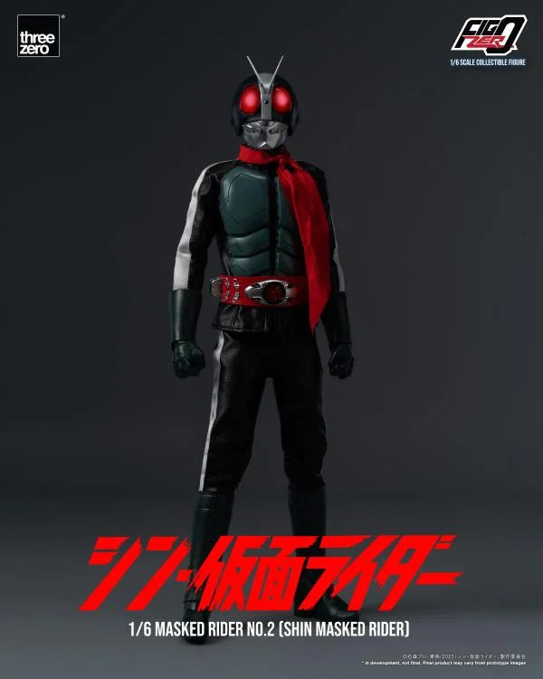 ThreeZero FigZero 1/6 Shin Kamen Rider Masked Rider No. 2 Scale Figure