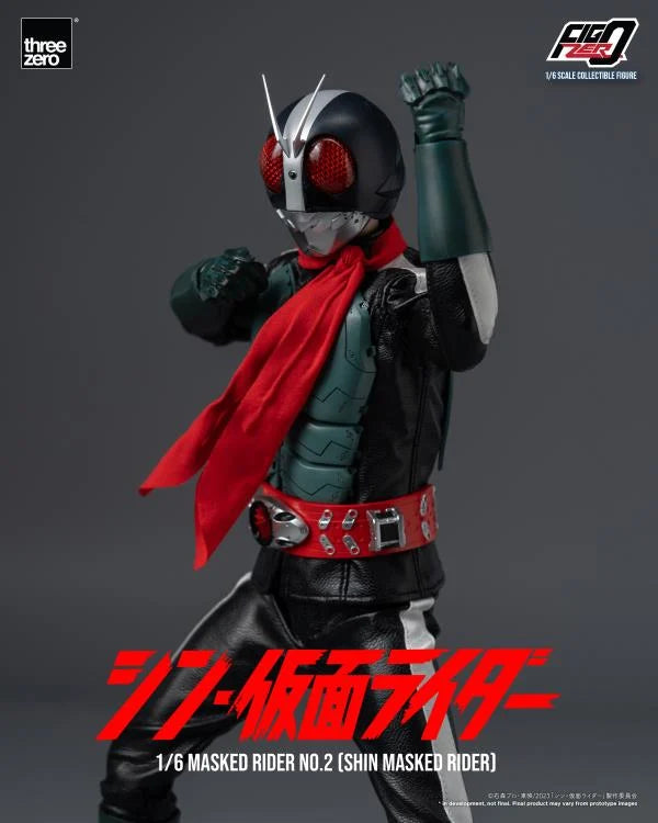 ThreeZero FigZero 1/6 Shin Kamen Rider Masked Rider No. 2 Scale Figure
