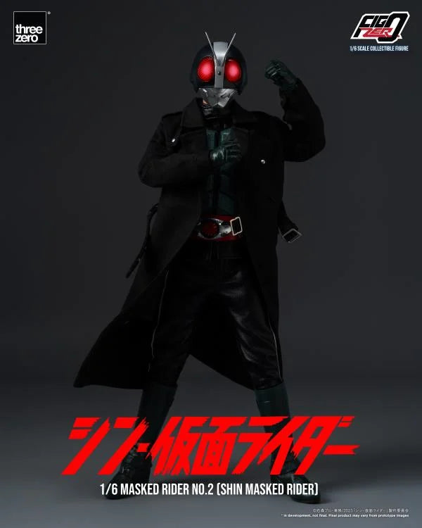 ThreeZero FigZero 1/6 Shin Kamen Rider Masked Rider No. 2 Scale Figure