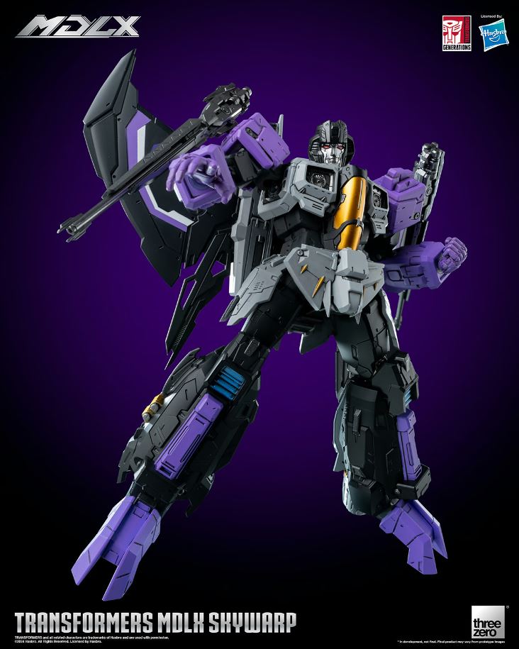 ThreeZero Transformers Skywarp MDLX Action Figure