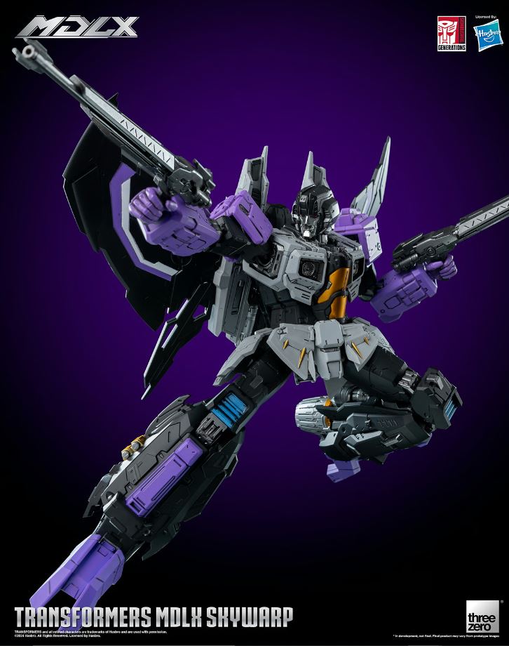 ThreeZero Transformers Skywarp MDLX Action Figure