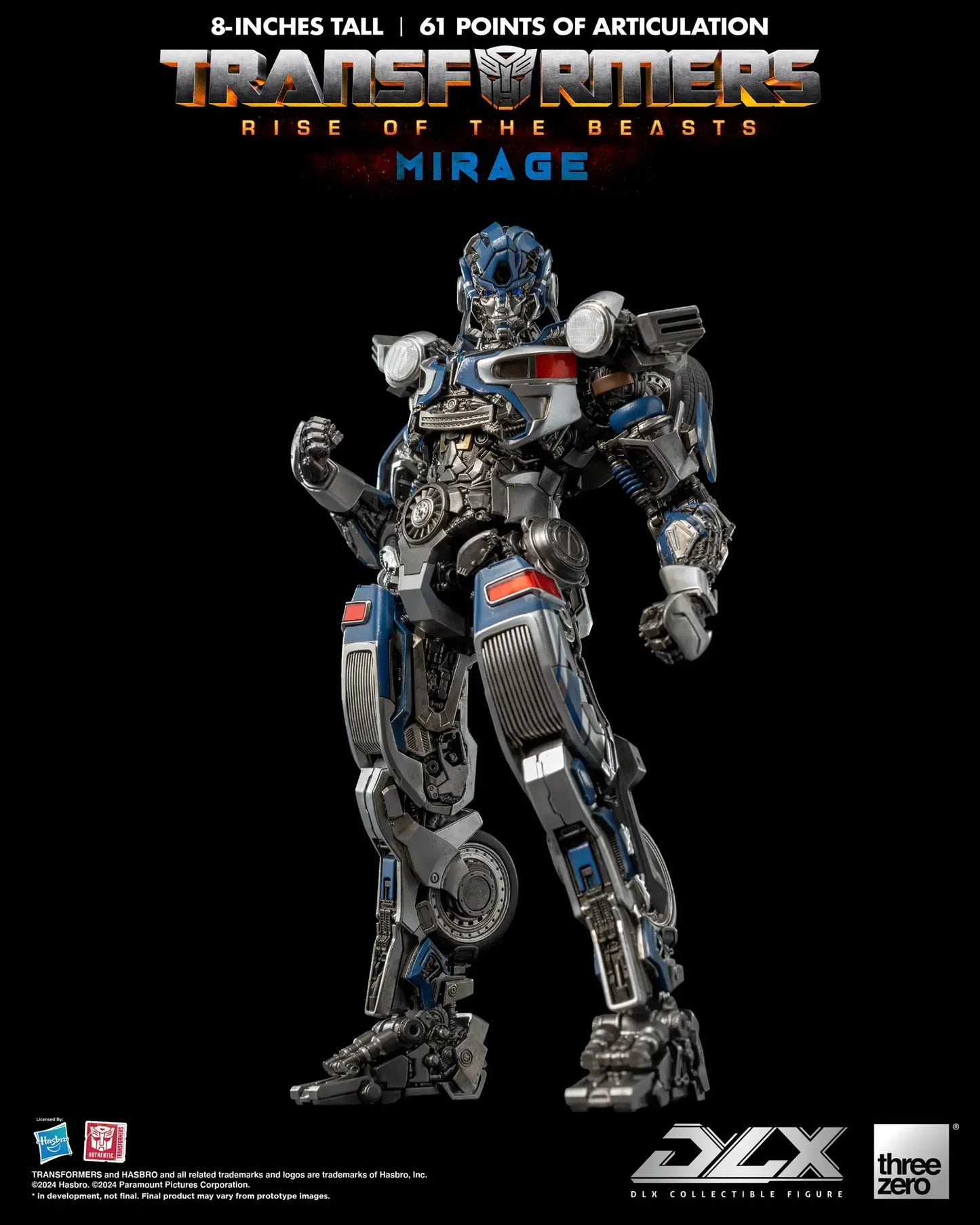 ThreeZero Transformers: Rise of the Beasts Mirage DLX Action Figure