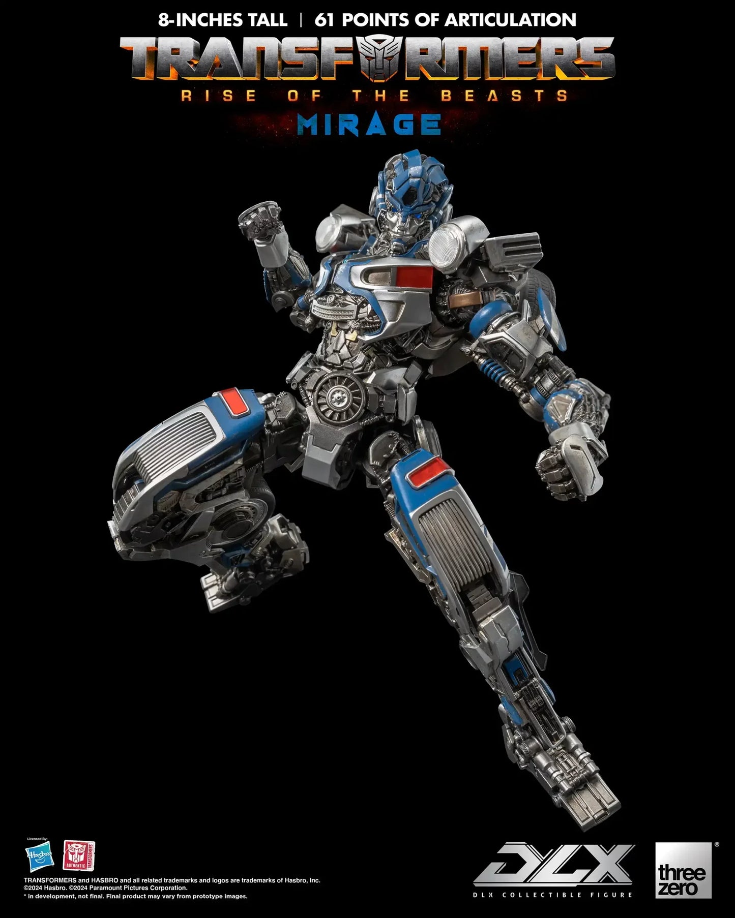 ThreeZero Transformers: Rise of the Beasts Mirage DLX Action Figure