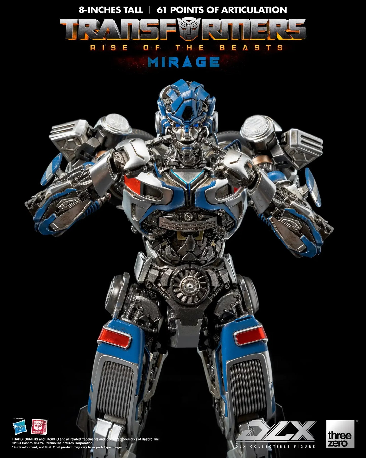 ThreeZero Transformers: Rise of the Beasts Mirage DLX Action Figure