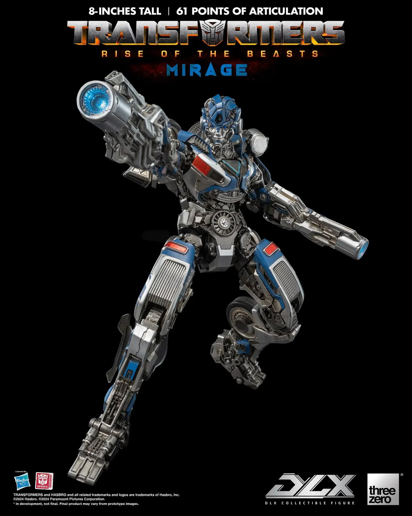 ThreeZero Transformers: Rise of the Beasts Mirage DLX Action Figure