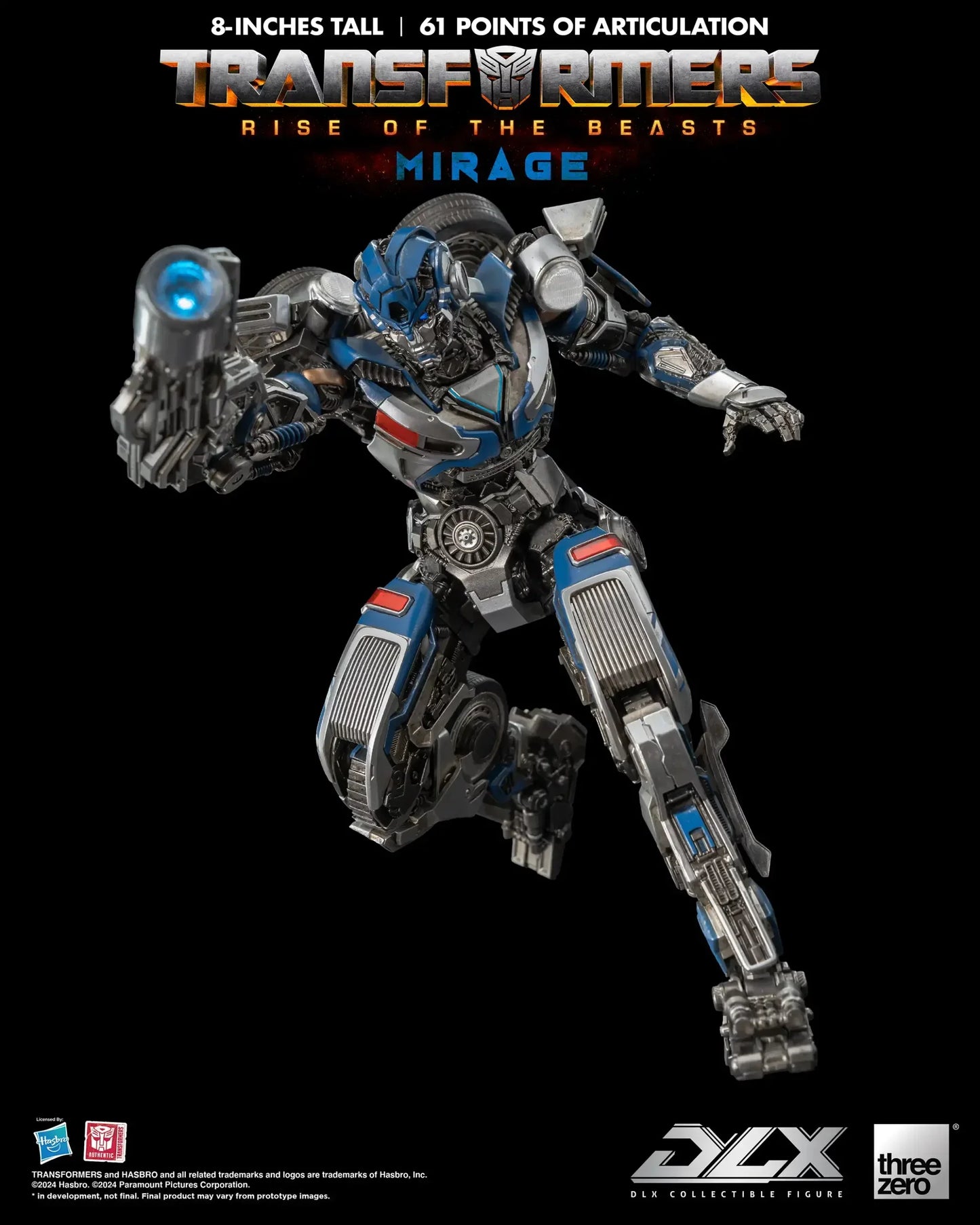 ThreeZero Transformers: Rise of the Beasts Mirage DLX Action Figure