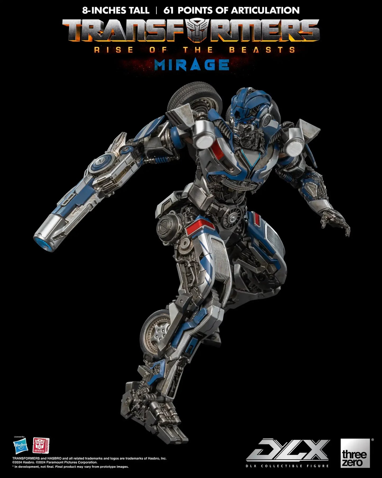 ThreeZero Transformers: Rise of the Beasts Mirage DLX Action Figure