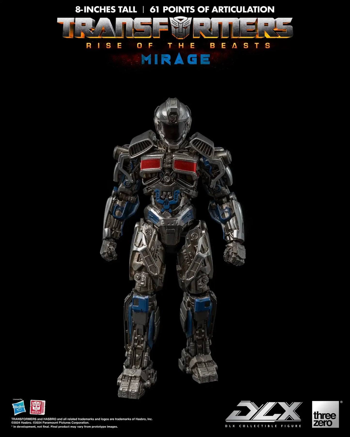 ThreeZero Transformers: Rise of the Beasts Mirage DLX Action Figure