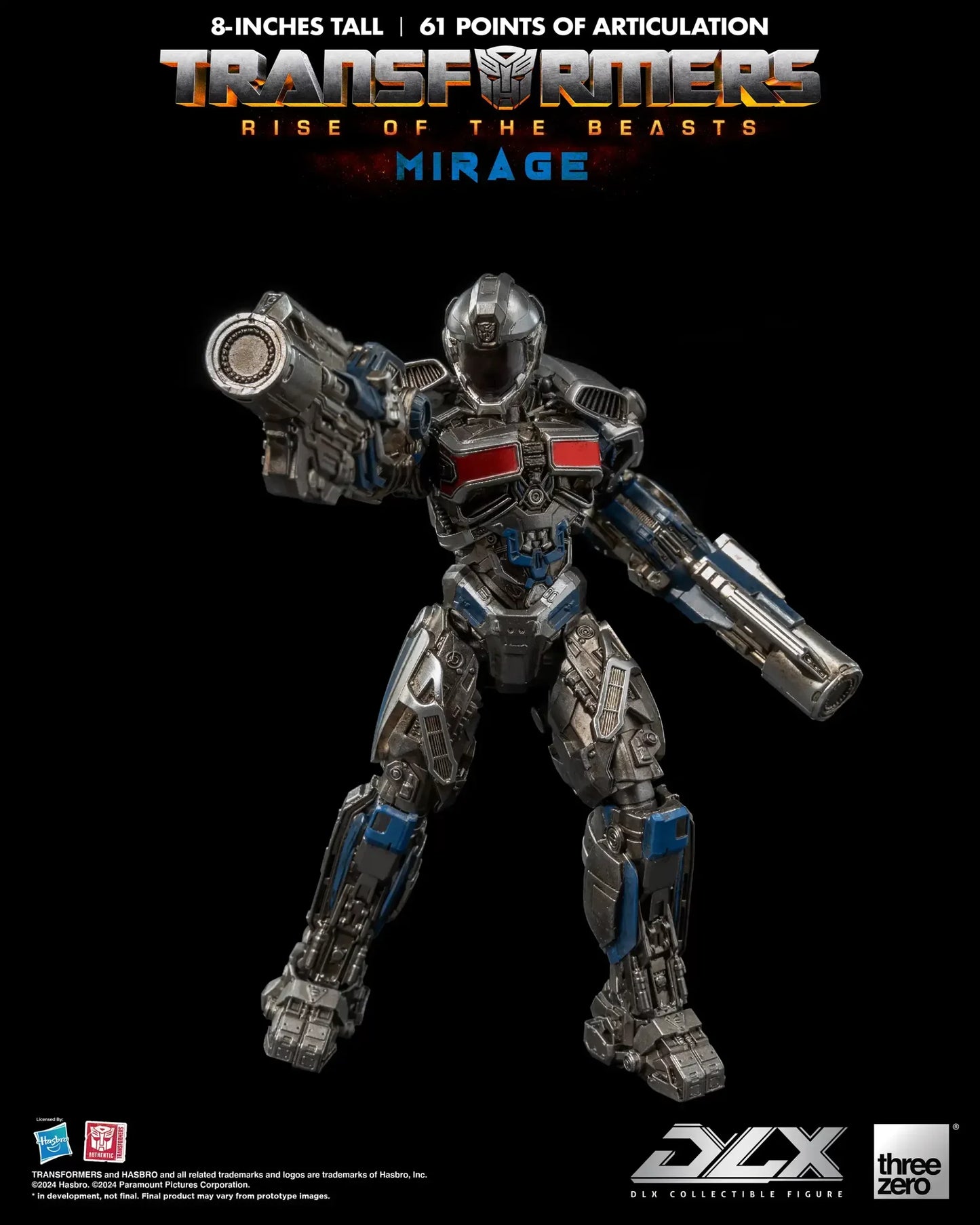 ThreeZero Transformers: Rise of the Beasts Mirage DLX Action Figure