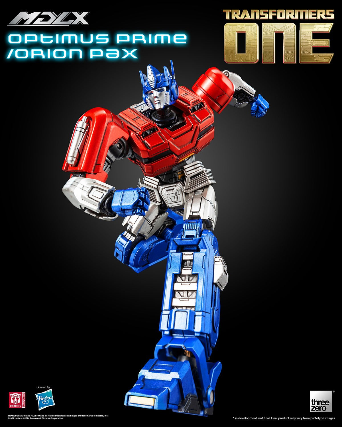 ThreeZero Transformers One Optimus Prime / Orion Pax MDLX Action Figure