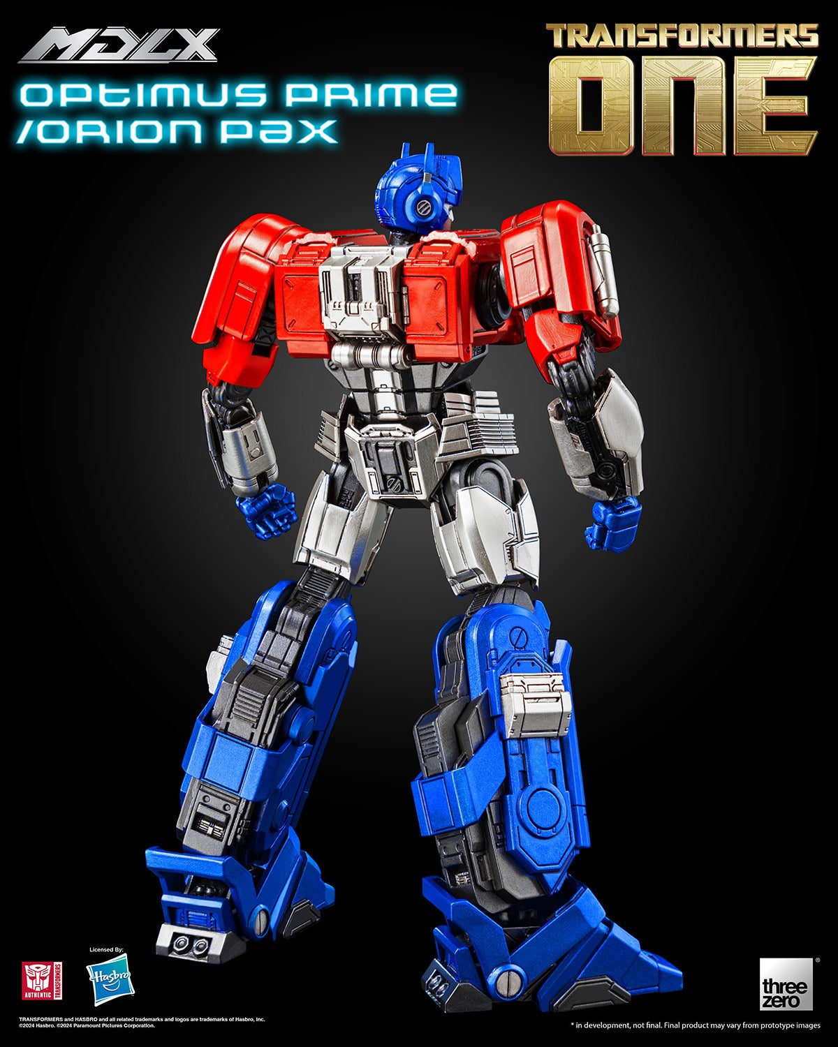 ThreeZero Transformers One Optimus Prime / Orion Pax MDLX Action Figure