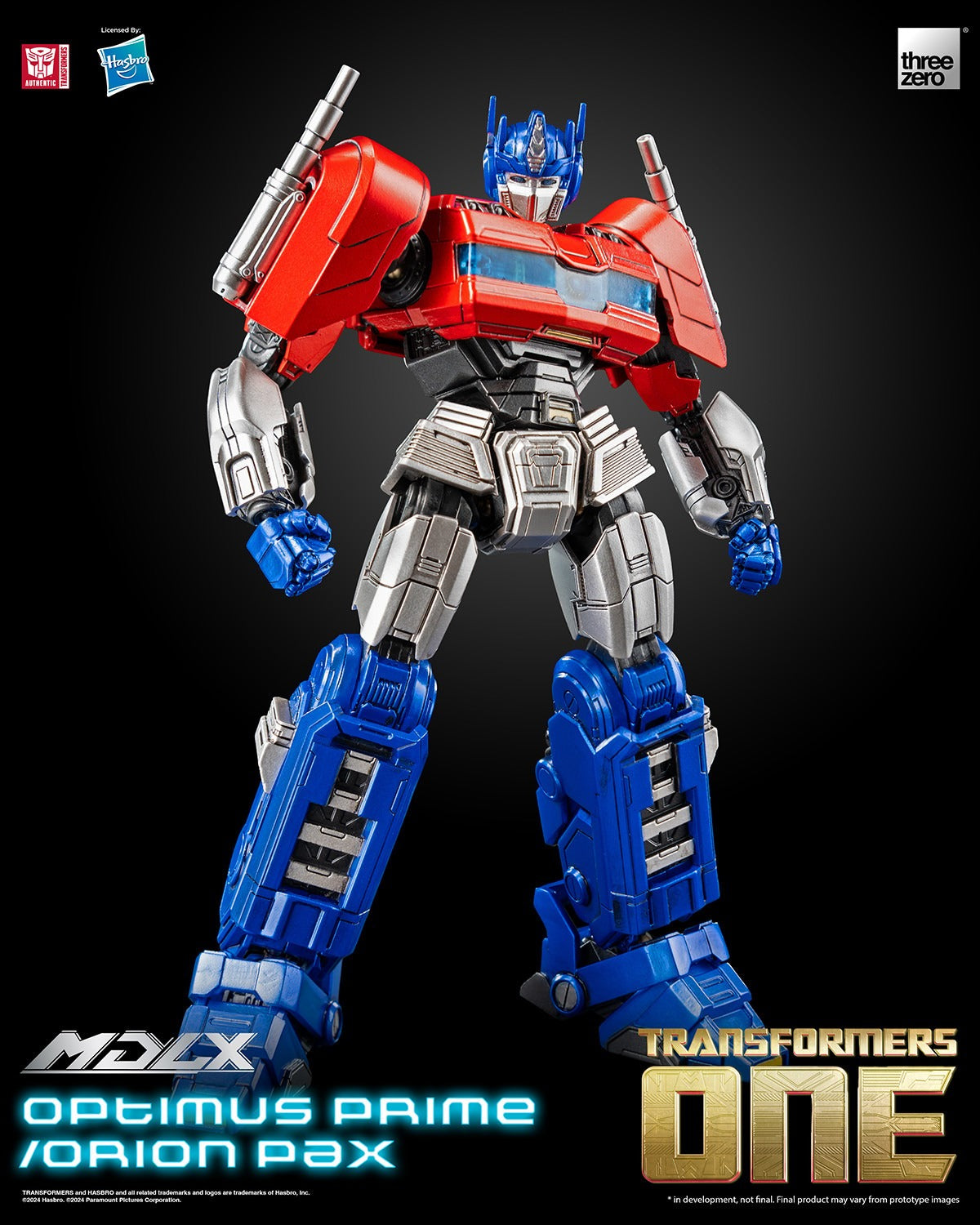 ThreeZero Transformers One Optimus Prime / Orion Pax MDLX Action Figure