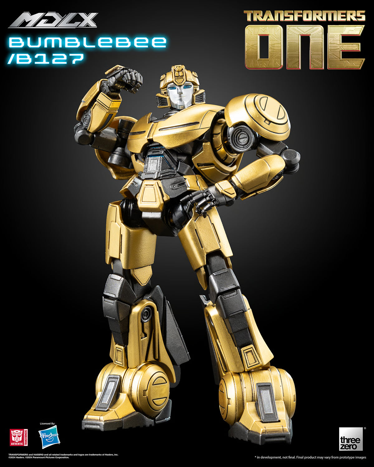 ThreeZero Transformers One Bumblebee / B127 MDLX Action Figure
