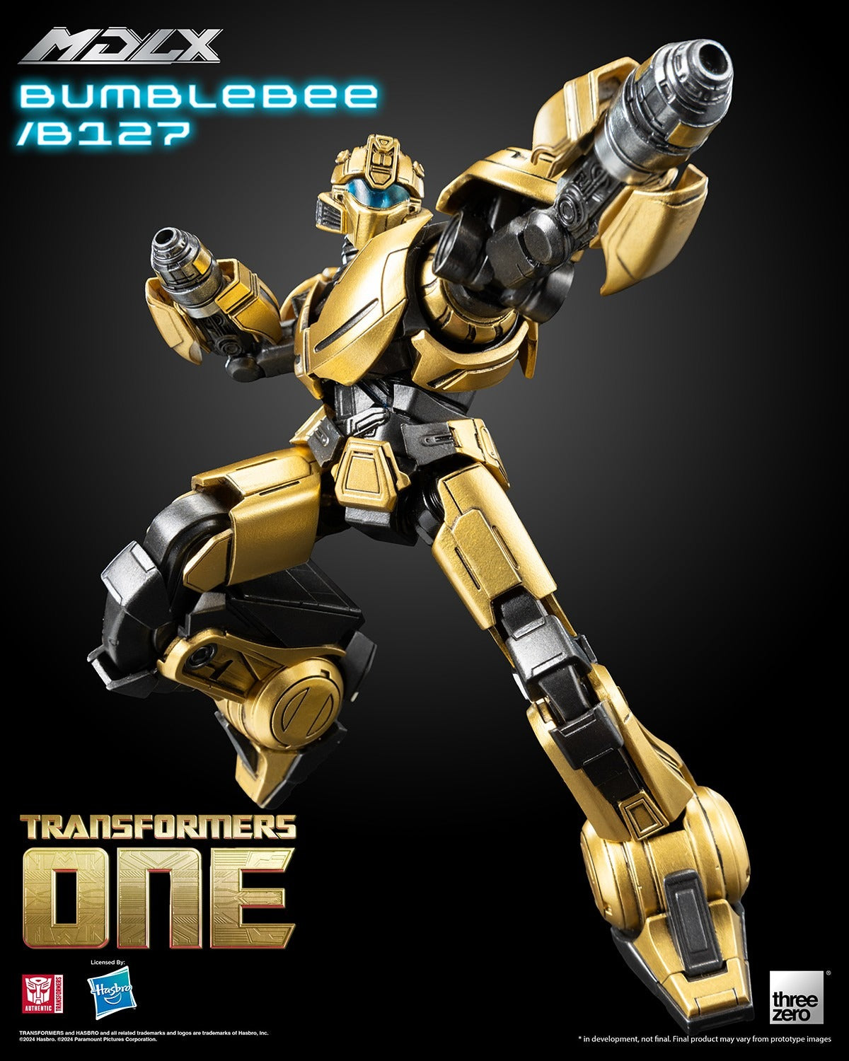 ThreeZero Transformers One Bumblebee / B127 MDLX Action Figure