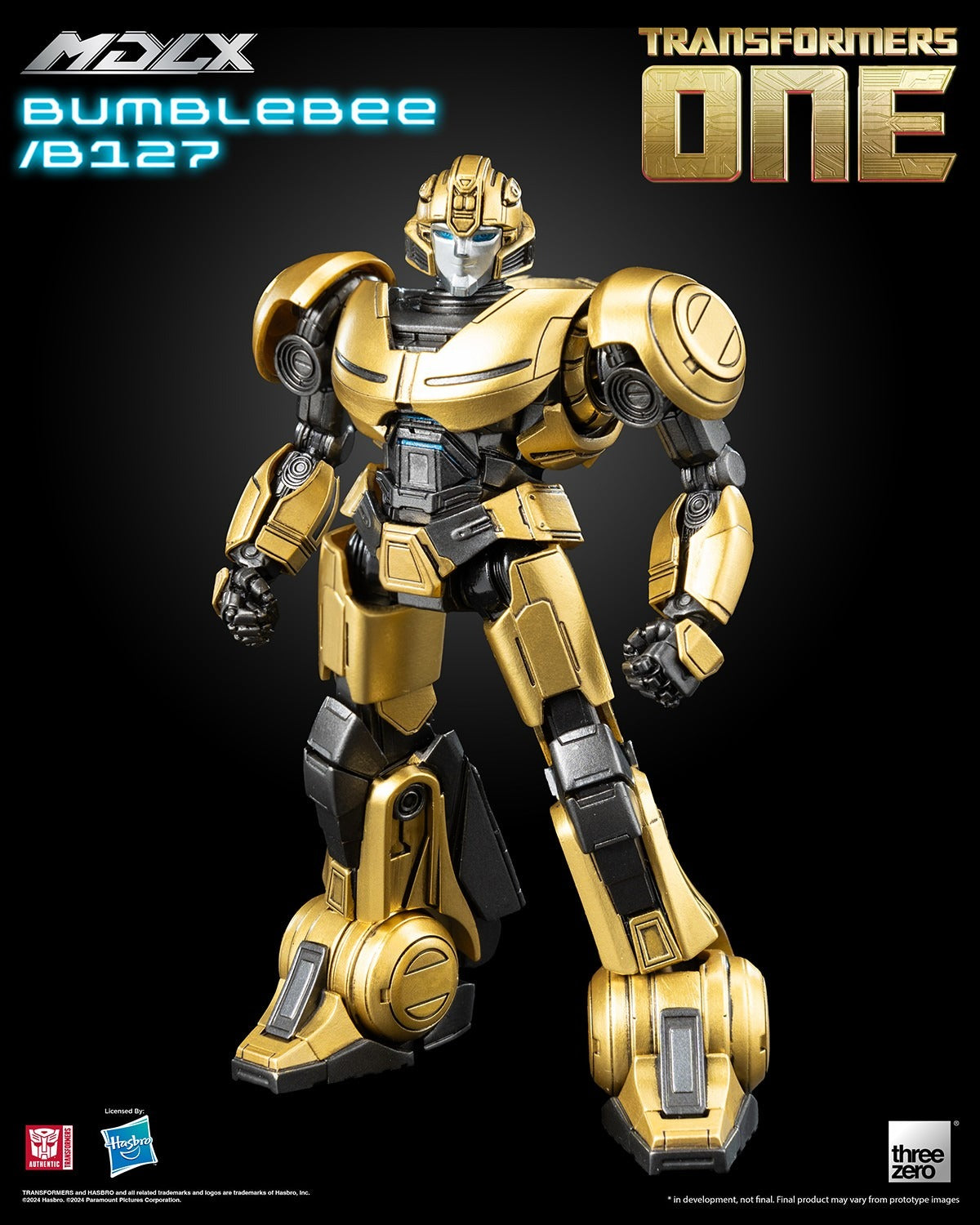 ThreeZero Transformers One Bumblebee / B127 MDLX Action Figure