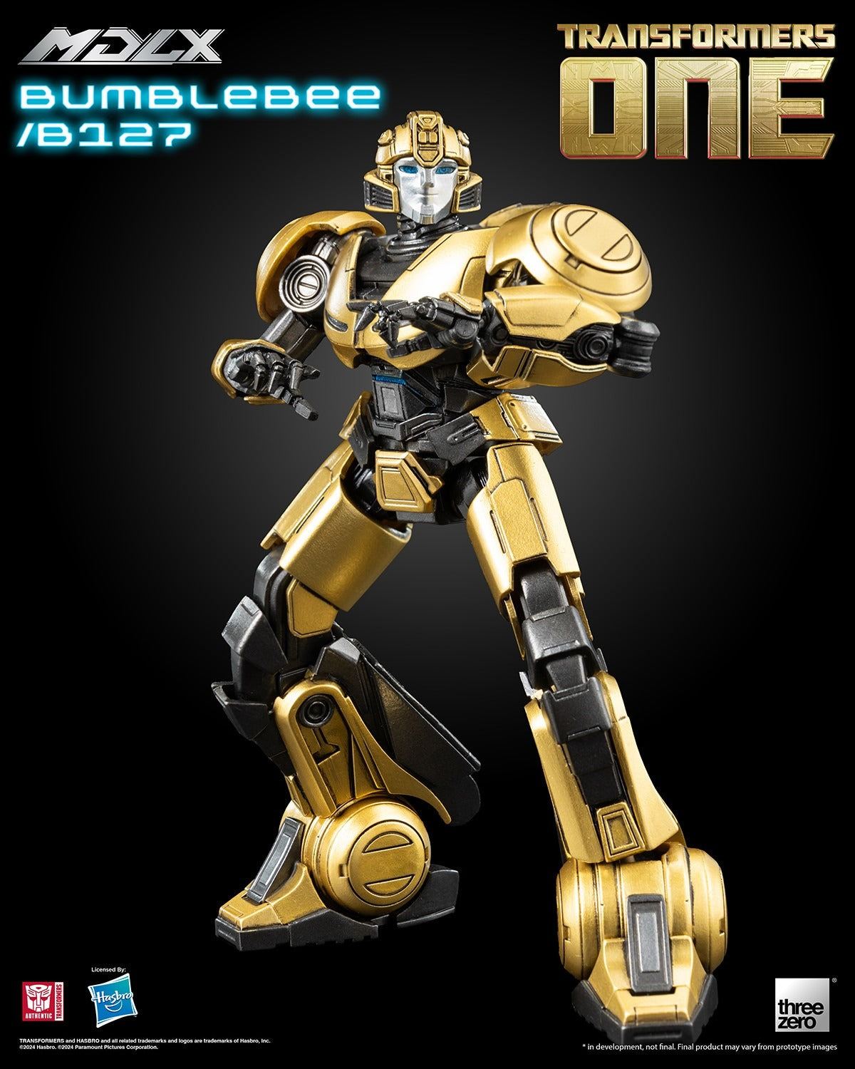 ThreeZero Transformers One Bumblebee / B127 MDLX Action Figure