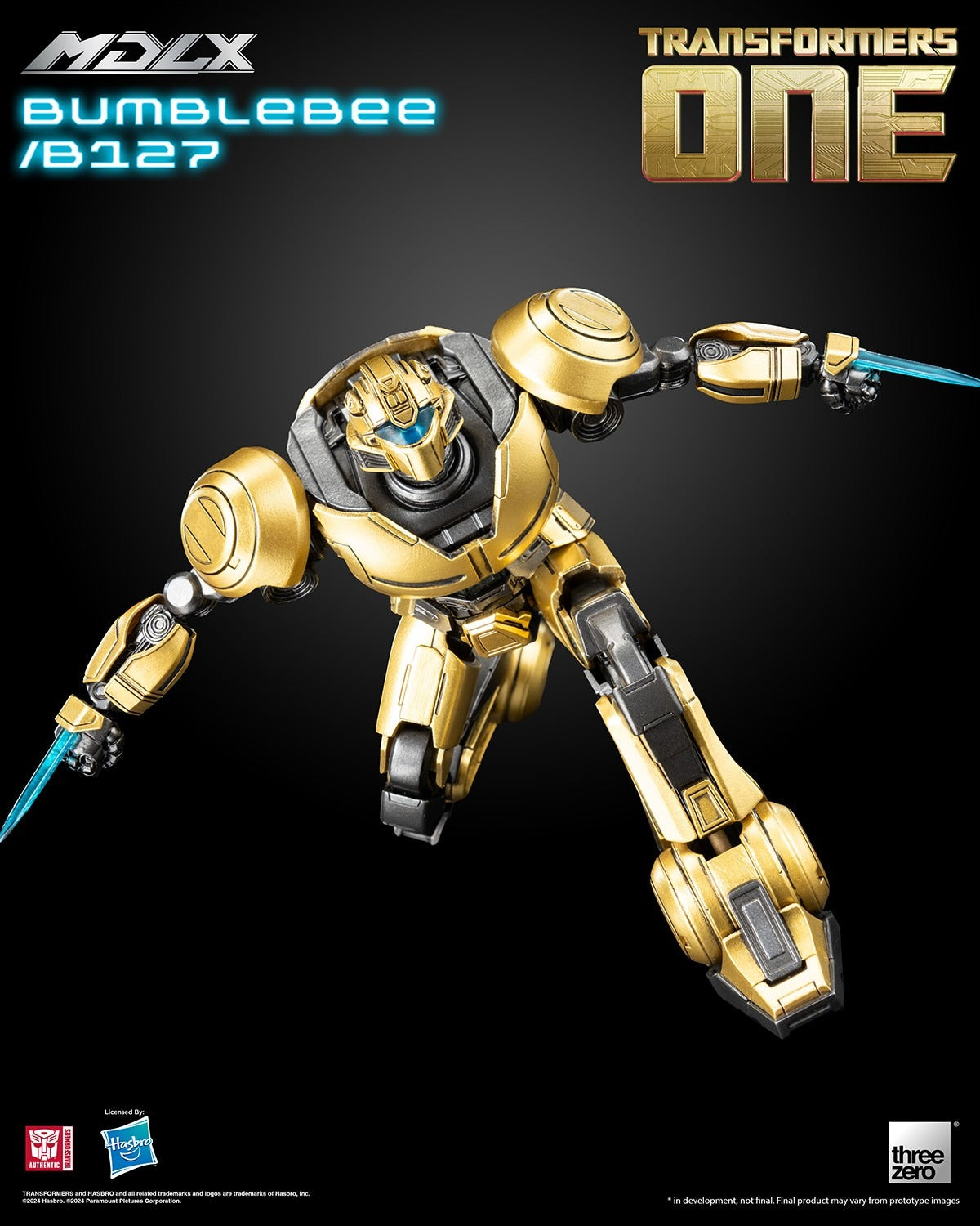 ThreeZero Transformers One Bumblebee / B127 MDLX Action Figure