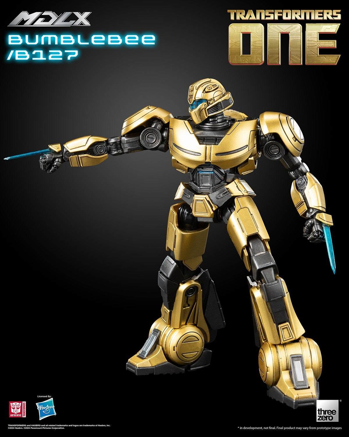 ThreeZero Transformers One Bumblebee / B127 MDLX Action Figure